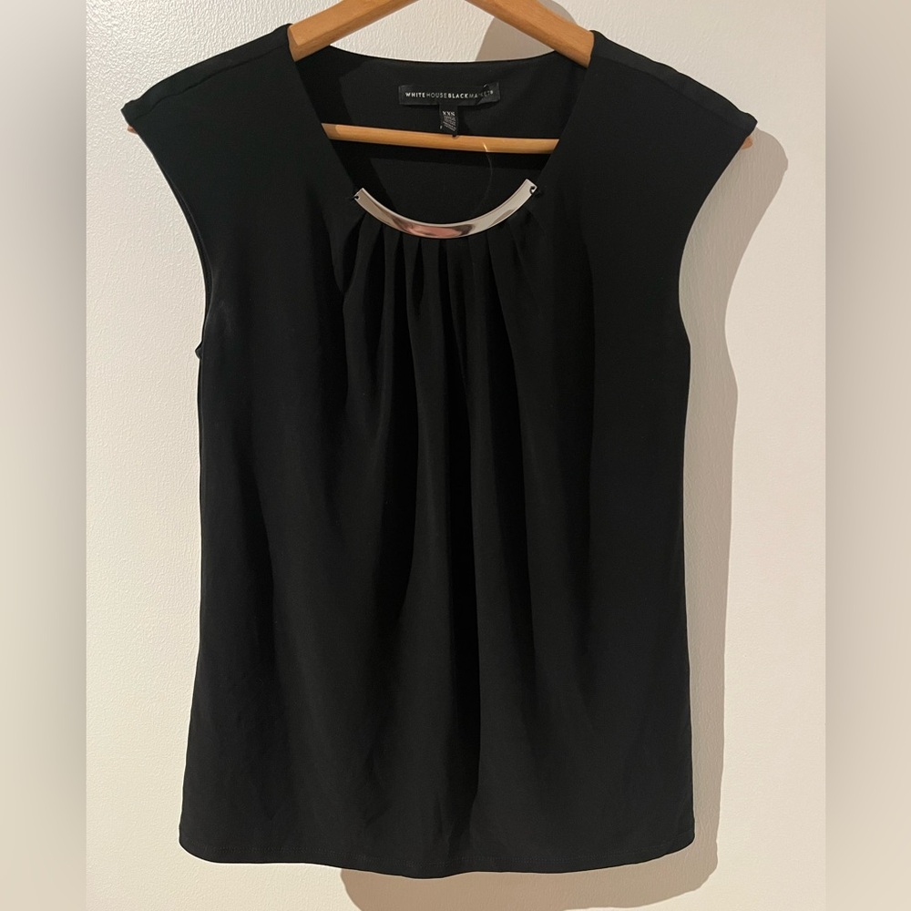 Metal Detail Dressy Top